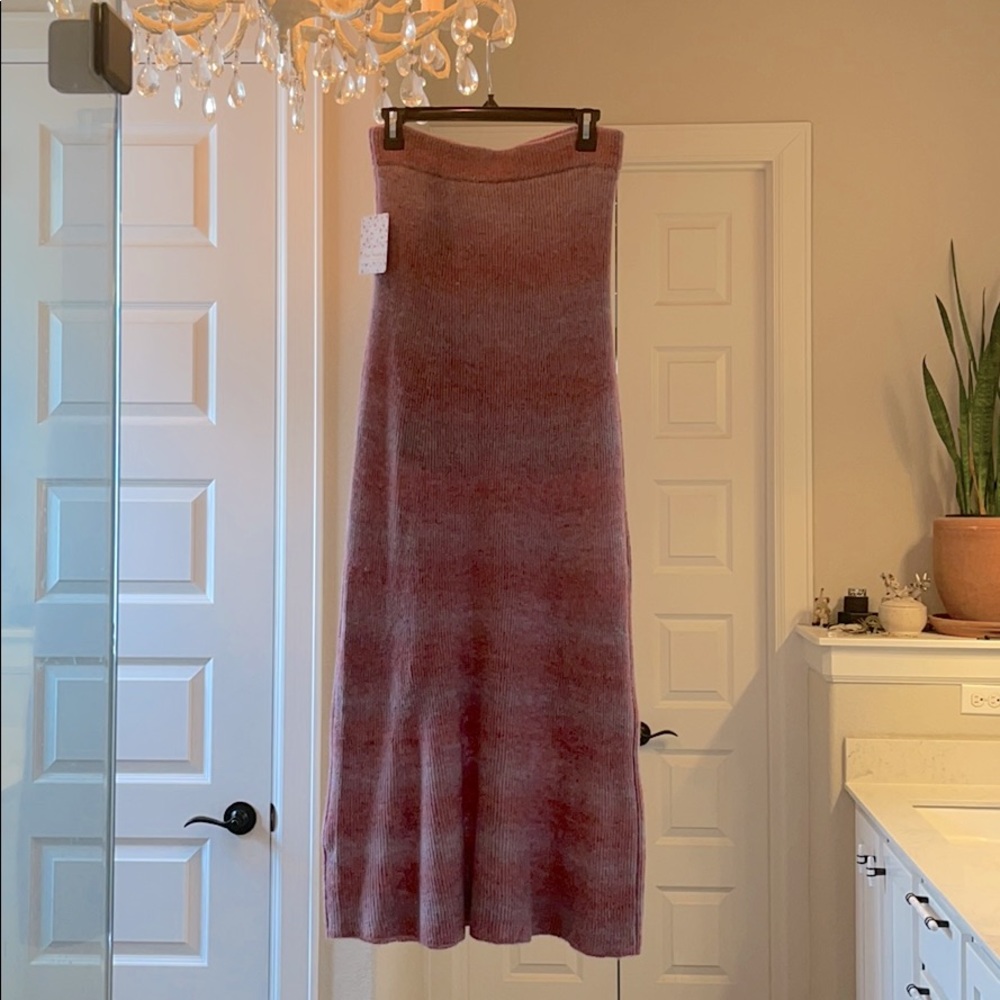 Free People Maxi Sweater Dress- size Small